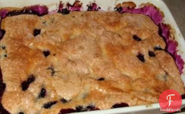 Yummy Blueberry Cobbler