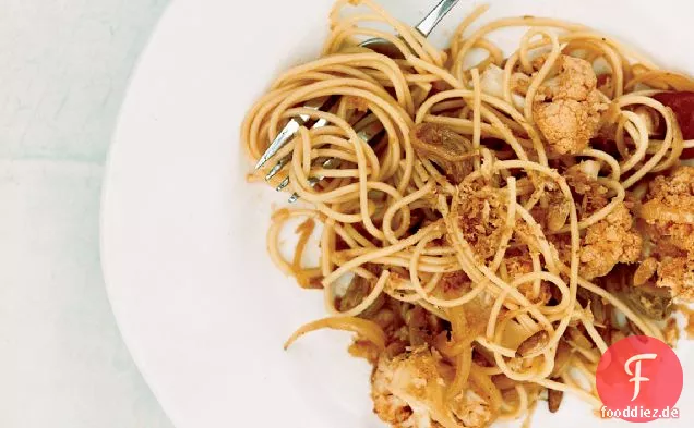 Spaghetti mit Blumenkohl