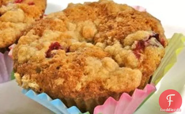 Bauernhof Frische Zucchini Cranberry Nuss Muffins