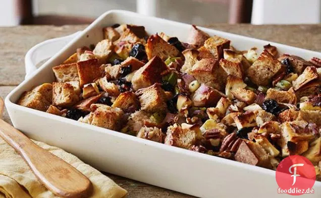 Braun Brot-Füllung mit Frucht