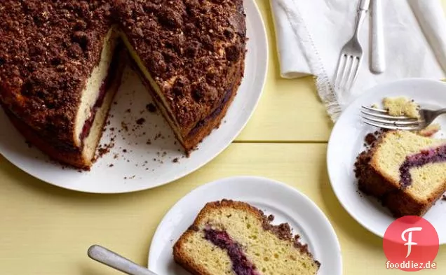 Kirsch-Schokolade Kaffee Kuchen