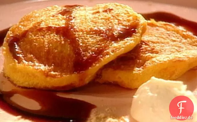 Squash Pfannkuchen mit Feigensirup