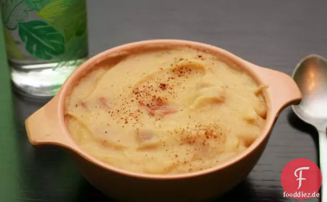 Kartoffel-, Lauch- und Blumenkohlsuppe