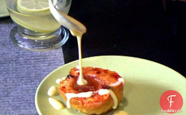 Bratäpfel mit braunem Zucker