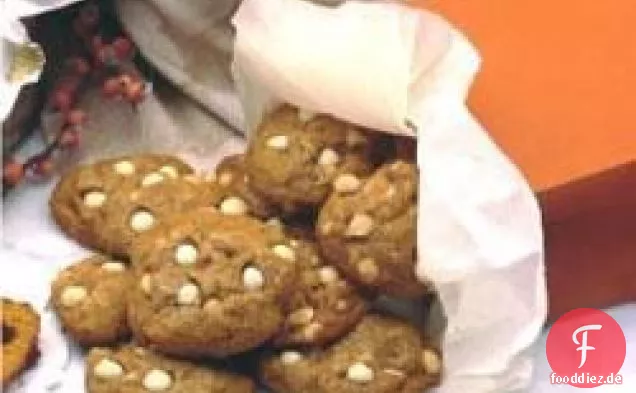 Macadamia Nuss White Chip Kürbis Cookies