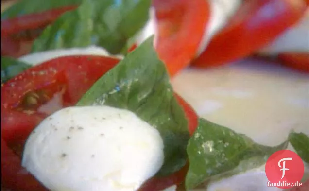 Paula's Mozzarella und Tomatensalat