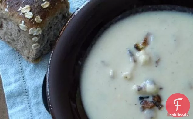 Wirklich cremige Blumenkohlsuppe