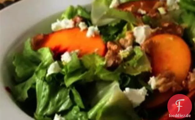 Pfirsich-Escarole-Salat