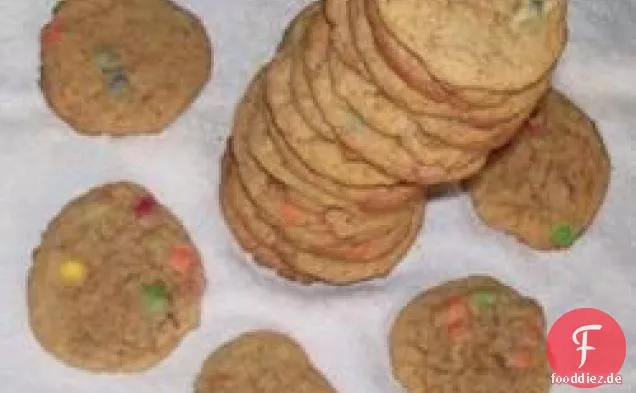 Erdnussbutter Mini Candy-beschichtete Pralinen Cookies