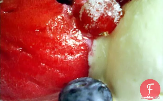 Himbeer-Chili-Sorbet