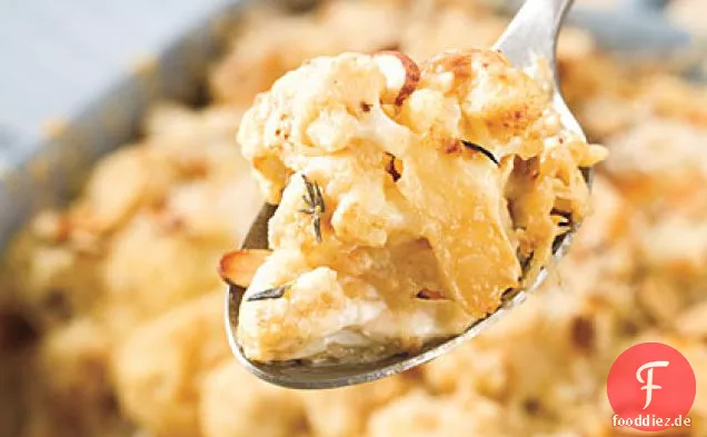 Blumenkohlgratin mit Mandelkruste
