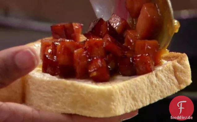 Erwachsenen-Bologna-Sandwiches