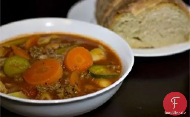 Wildbret italienische Suppe