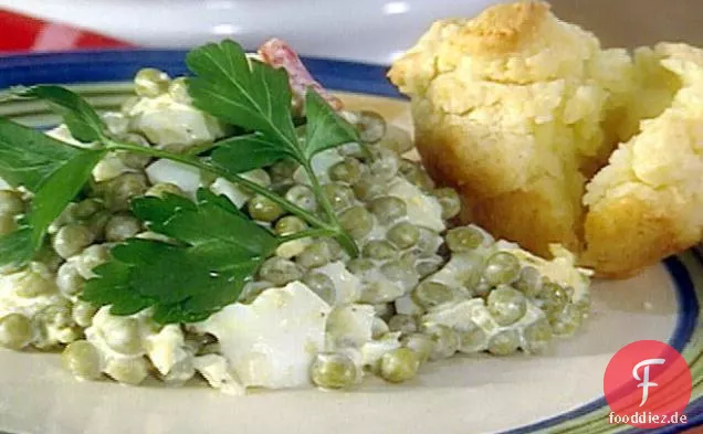 Garten Erbsensalat