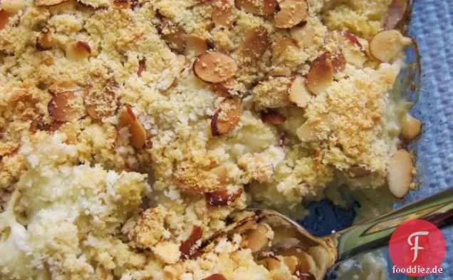Blumenkohlgratin mit gerösteter Mandelkruste