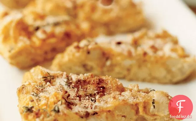 Gebratener Blumenkohl-Frittata mit Thymian