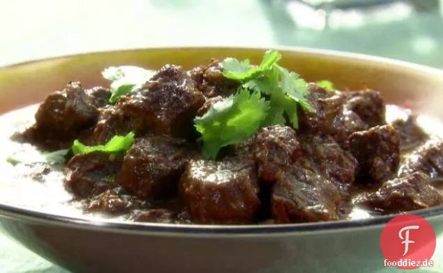 Goan Beef Curry mit Essig: Rindfleisch Vindaloo