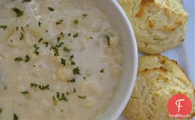 Cremige Blumenkohlsuppe