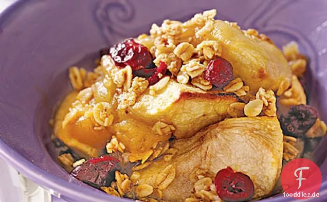 Geröstete Ahorn-Apfel-Crunch