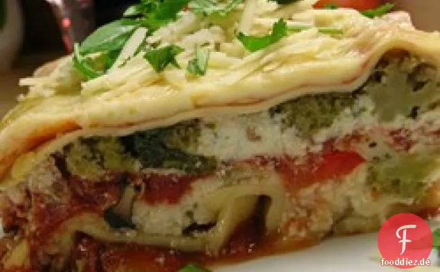 Herzhafte Gemüse-Lasagne