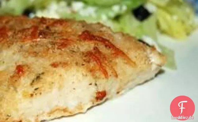 Gebackener Schellfisch