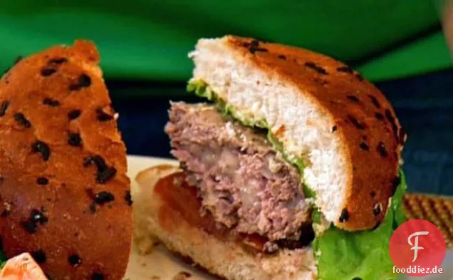 Pat's gefüllte Truthahn Burger