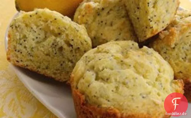 Babs' Zitronen-Mohn-Muffins