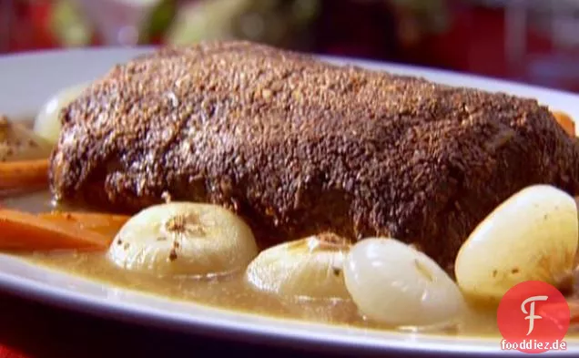 Gewürzter Schweinebraten