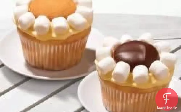 Zitrone Daisy Cupcakes