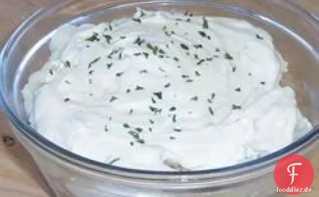 Einfacher rahmiger Blumenkohl