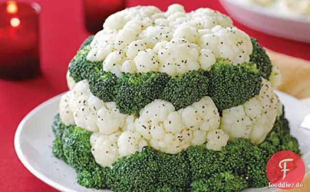 Brokkoli und Blumenkohl.