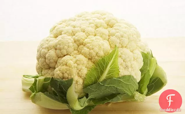 Geworfener Blumenkohlsalat