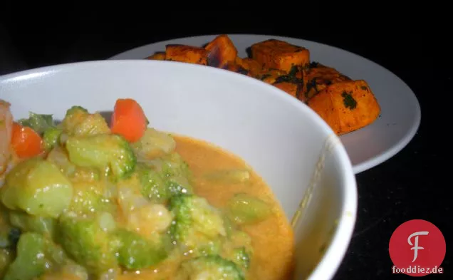 Garnelen & Veggie Curry