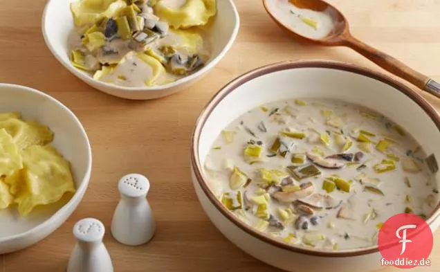 Pilz-Sahne-Sauce