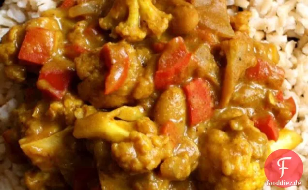 Afrikanisches Gemüse-Curry