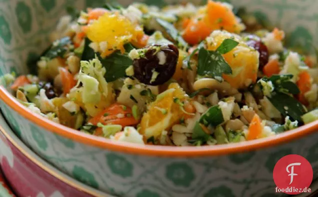 Detox Zerkleinerter Gemüsesalat