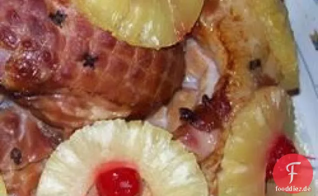 Schinken mit Ananas