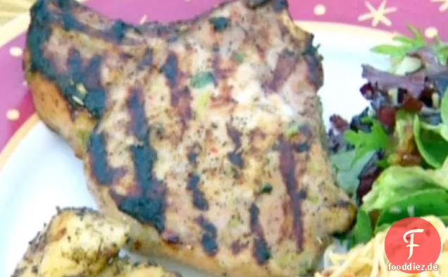 Gegrillte Schweinekoteletts