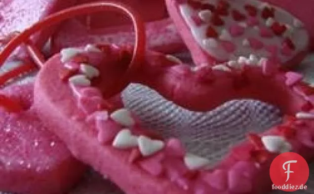 Valentinstag-Herz-Halskette