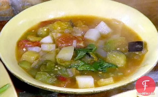 Gemüsesuppe im Stil von Neapel: Cianfotta