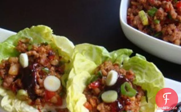 Asiatische Salat Wraps