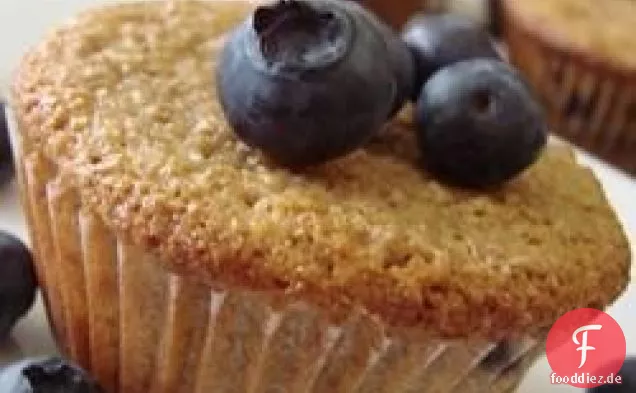 Blaubeere Orange Kleie Muffin