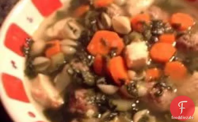 Party italienische Hochzeitssuppe