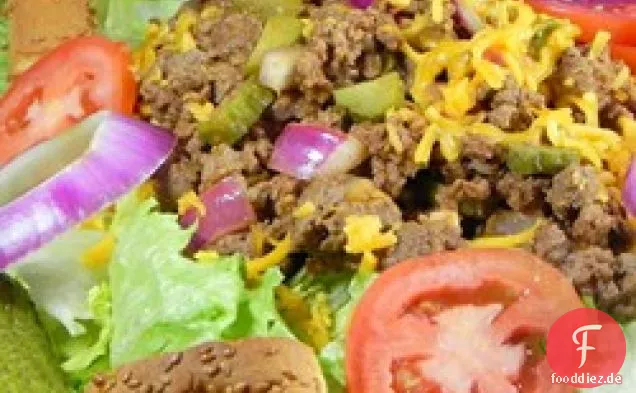 Cheeseburger-Salat