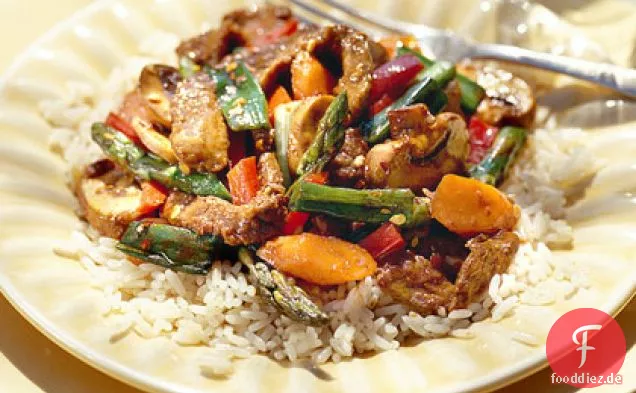 Rindfleisch-Gemüse-Stir-Fry