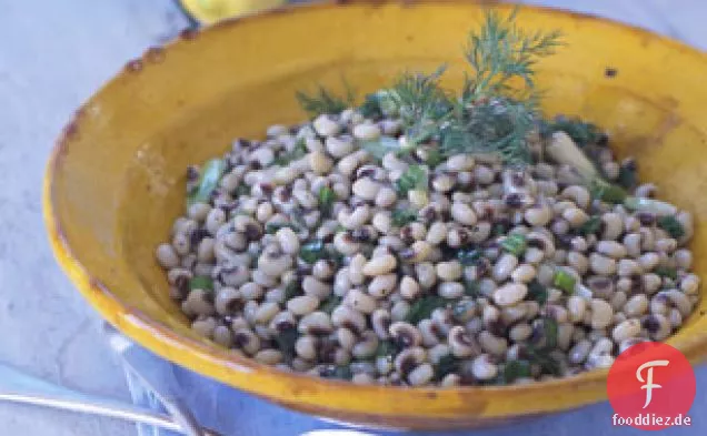 Schwarzäugige Erbsen mit Dill