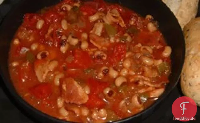Schwarzäugiges Erbsen-Chowder