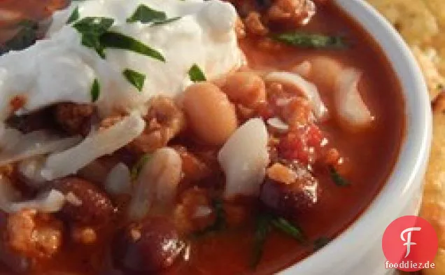Huhn und Chorizo Chili