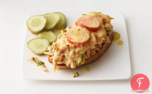 Thunfisch Schmilzt mit Meerrettich-Mayonnaise