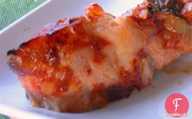 Ofen-gegrillte Rippen